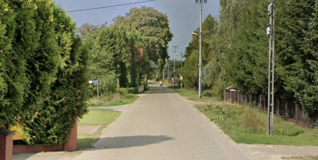 Ul. Polna w Skrzeszewie. Fot. Google Street View