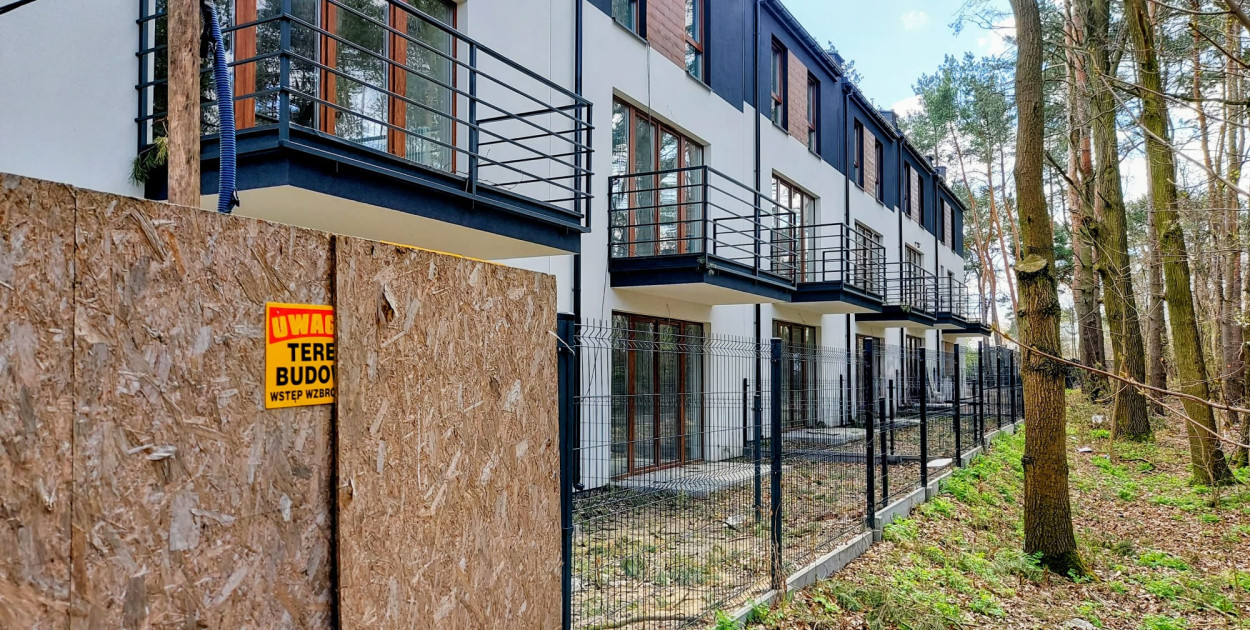 Zabudowa szeregowa w Legionowie. Fot. arch. Legio24.pl