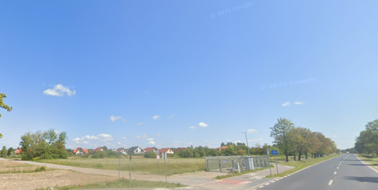 Okolice ul. Tchorka w Serocku. Fot. Google Street View