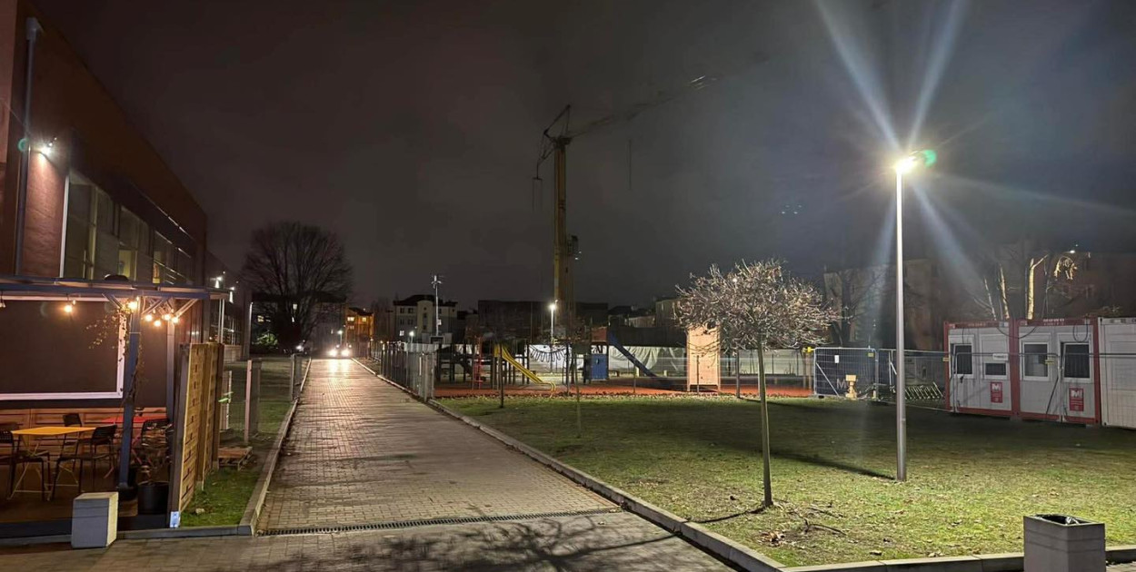 Teren budowy filii legionowskiego żłobka, fot. UM Legionowo