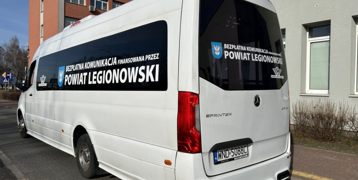 Legionowski: Wigilia i święta bez autobusów linii “P”. Fot. Starostwo Powiatowe w Legionowie
