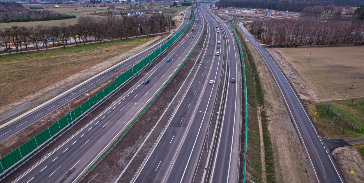 S7 Załuski - Modlin. Fot. GDDKiA