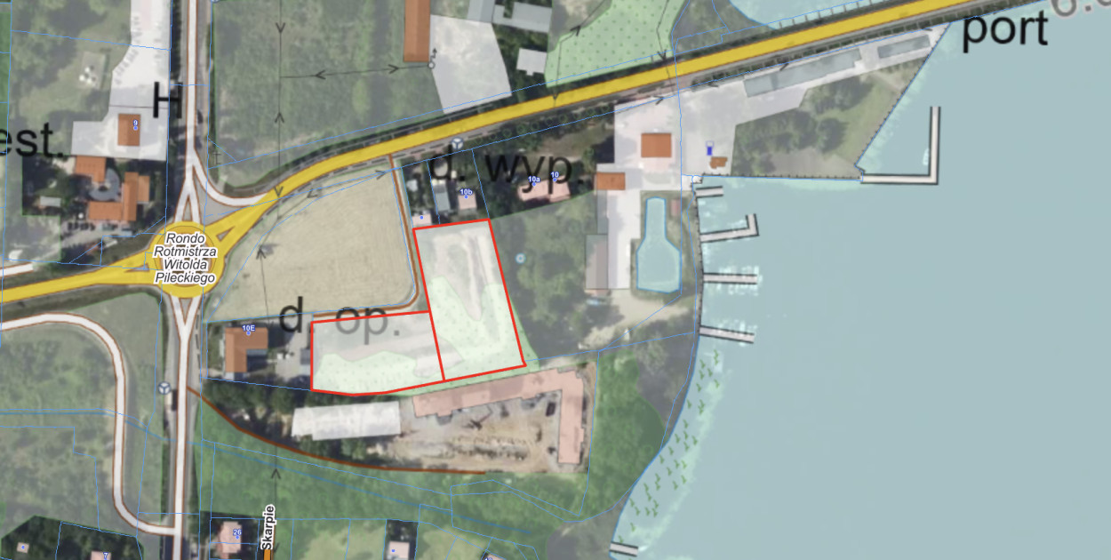 Lokalizacja inwestycji. Mapa GUNB