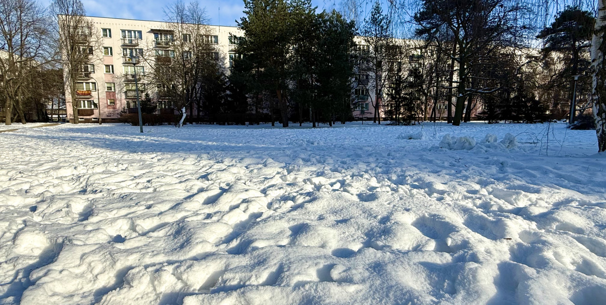 Zima na os. Jagiellońska w Legionowie, fot. Legio24.pl / Mateusz Sokołowski