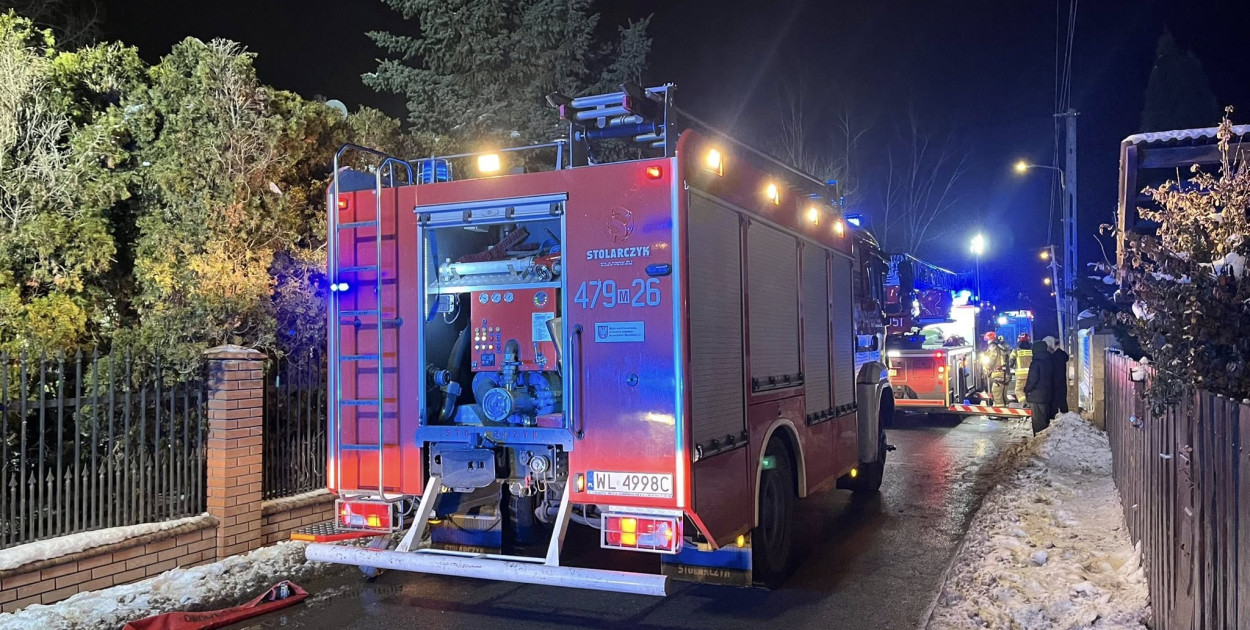 Legionowo: Duże straty po pożarze domu przy ul. Wspólnej