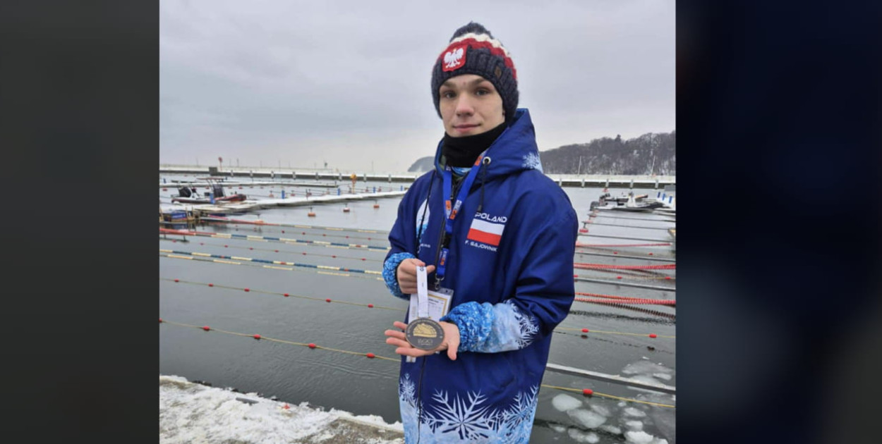 Sukces legionowskiego pływaka na zawodach w Gdyni