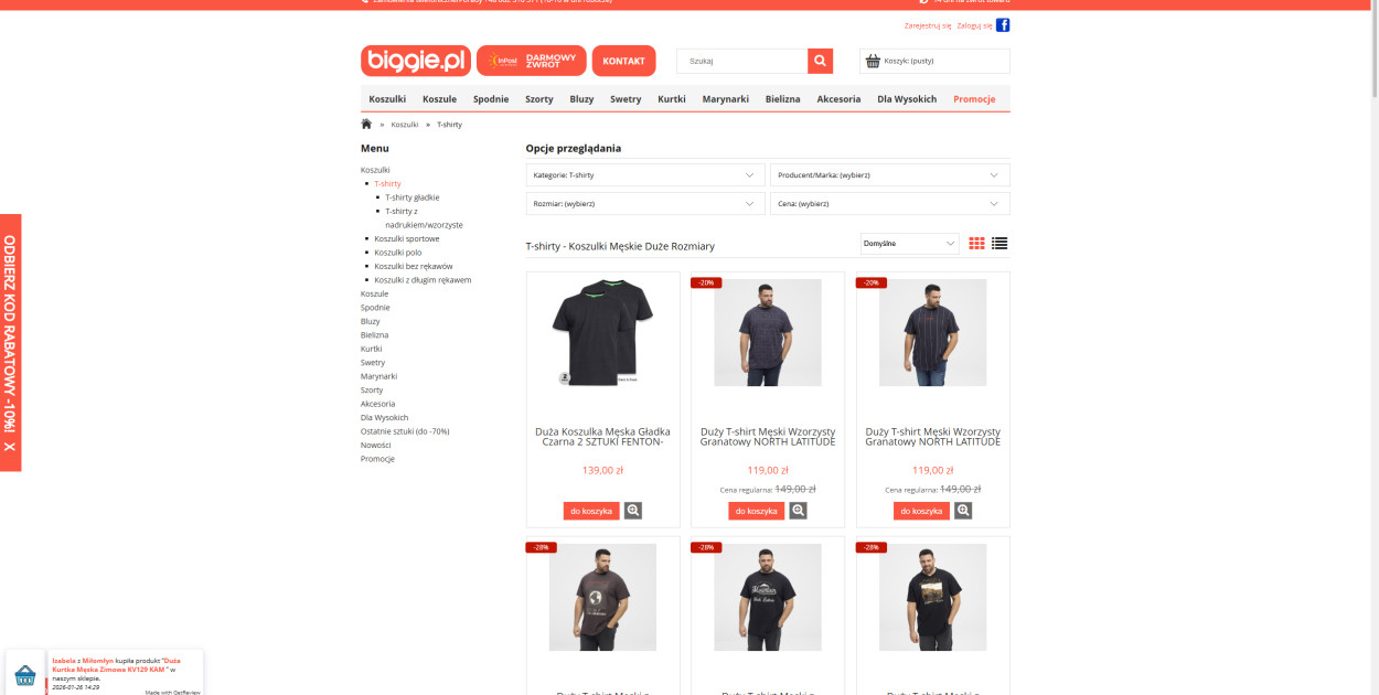 Sportowy look w dużych rozmiarach – jakie T-shirty sprawdzą się na trening?