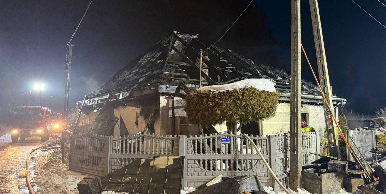 Krubin: Ruszyła pomoc dla pogorzelców. Trwa zbiórka, władze gminy także włącz...