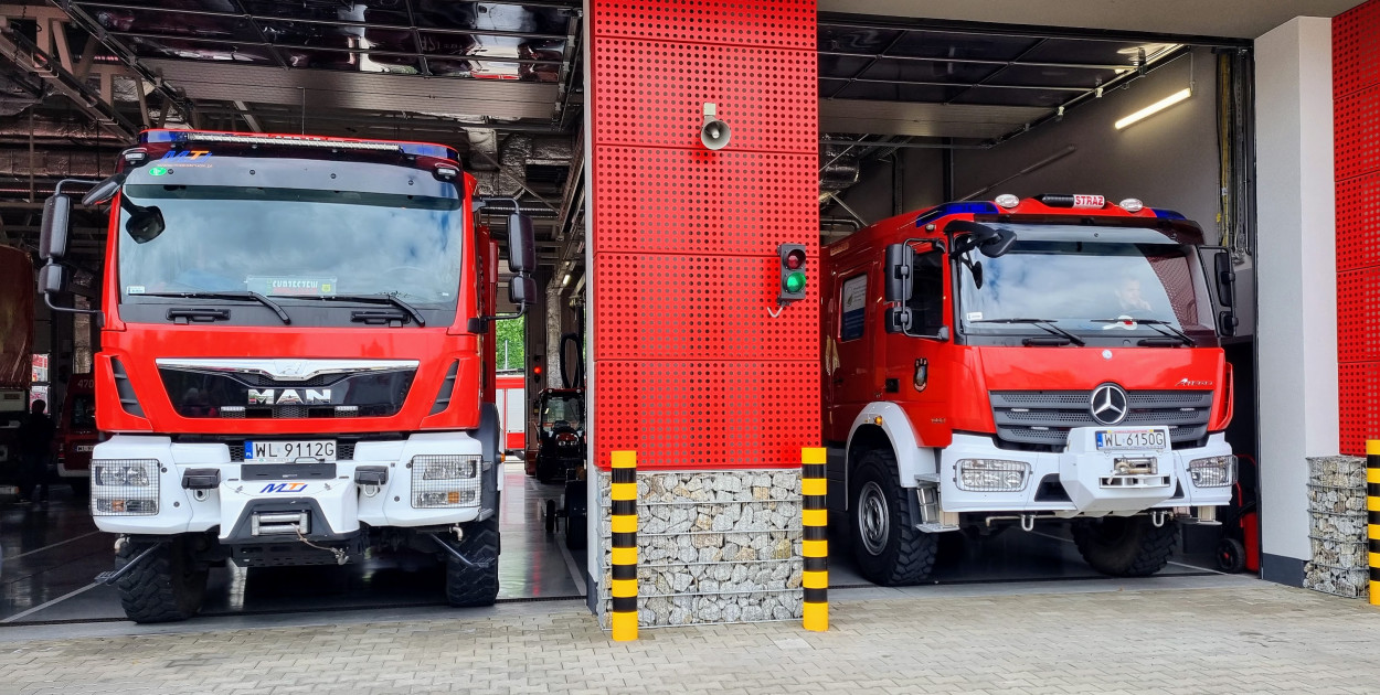 Rembelszczyzna: Pożar magla w szkole przy Strużańskiej