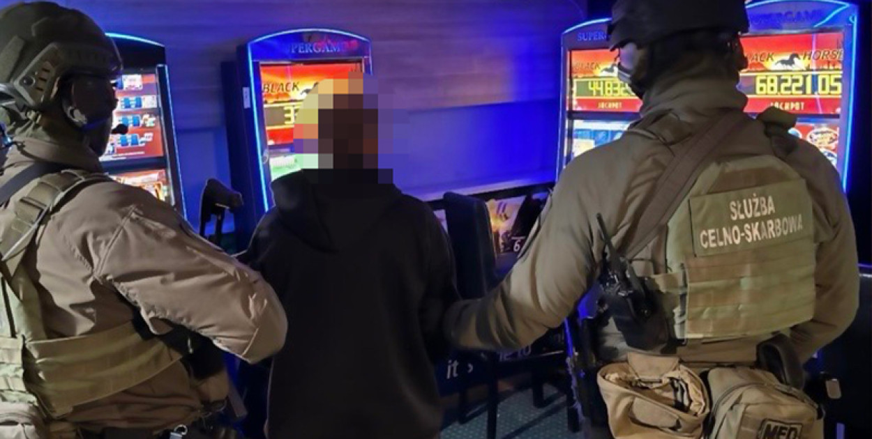 Nielegalne salony gier w powiecie legionowskim. KAS ujawnia wyniki kontroli