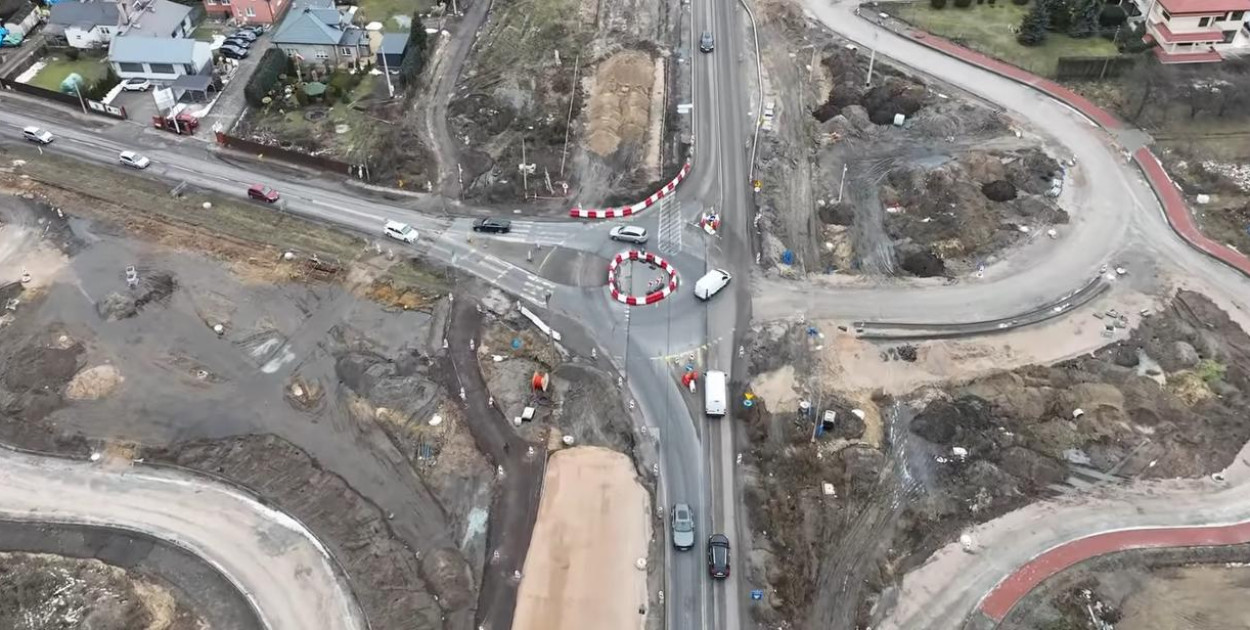 GDDKiA: Przebudowa DK61 idzie zgodnie z planem. Koniec prac w tym roku