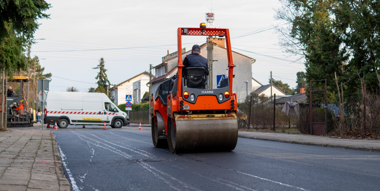 Legionowo: Poprawili nawierzchnię na części ul. Reymonta