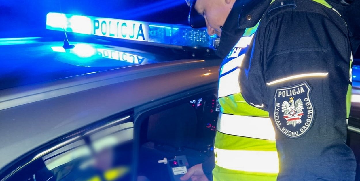 Wólka Radzymińska: Pędził mercedesem ponad 120 km/h. Był pijany