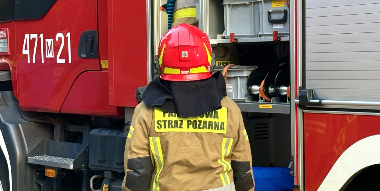 Legionowo: Zatrzasnęła się w łazience. Wezwała straż pożarną